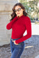 Mock Neck Long Sleeve Bodysuit